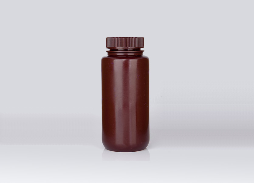 廣口試劑瓶，棕色，500ml